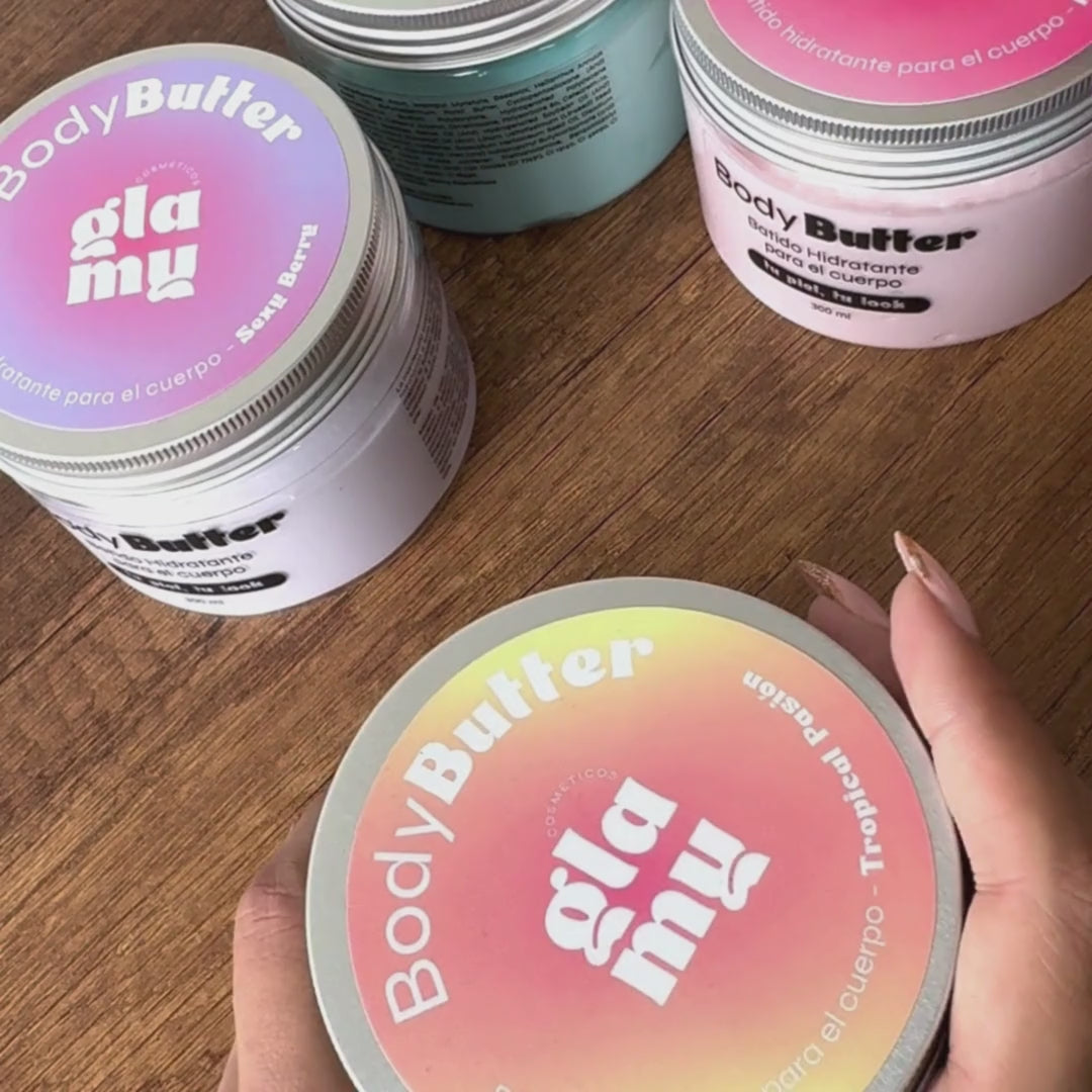 Cargar vídeo: Mantequilla Corporal Hidratante Tropical Passion